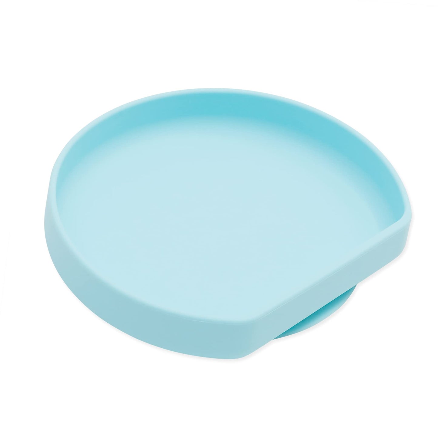 Bumkins Toddler and Baby Suction Plate, Silicone Grip Plate for Babies and Kids, Baby Led Weaning, Children Feeding Supplies, No
