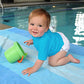 i Play. Baby Ultimate Reusable Snap Swim Diaper, New White, 12-18 Months