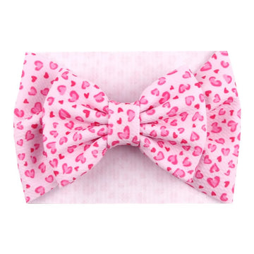 Bbtdin Valentine'S Day Turban Bow Baby Girls Valentine'S Day Headband Bowknot Holiday Headware Btv03 (A4)