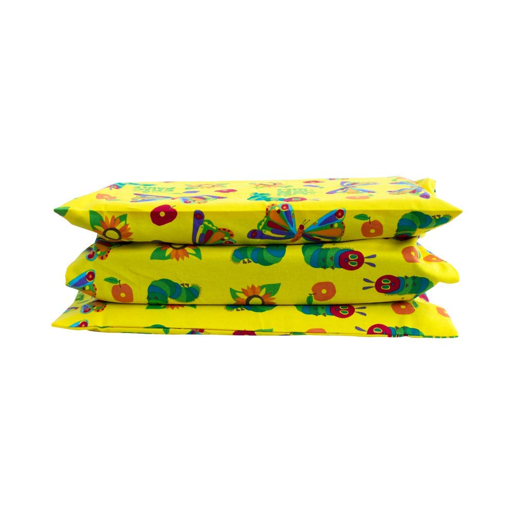 Kindermat + Eric Carle Kinderbundle - Beautiful Butterfly - Full Nap Mat & Washable Cover, Special Edition - 47' X 22', Value