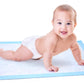 Disposable Baby Changing Pad Liner - 25 Count (24 X 17 Inch) - Soft Disposable Blue Hospital Underpad - Waterproof And Absorbent