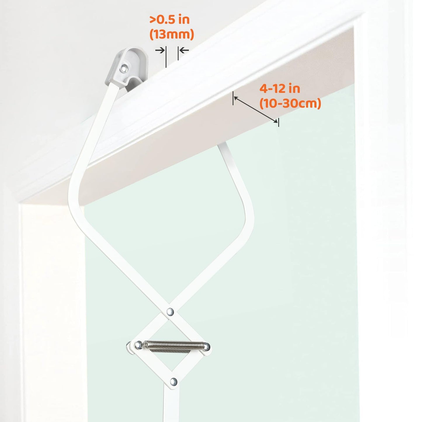 Cowiewie Baby Door Jumper, 2 In 1 Baby Walking Harness, Baby Jumper With Adjustable Height, Ages 6 Months +