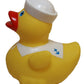 MORTENTR Rubber Ducks Family Patriotic Navy Sailor Rubber Duck, Brand Bathtub Toys That Floats Upright, Rubber Ducky Birthday Pa