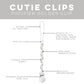 Ryan & Rose Cutie Clip Braiden Pacifier Clip - Braided Silicone (Sandbox)