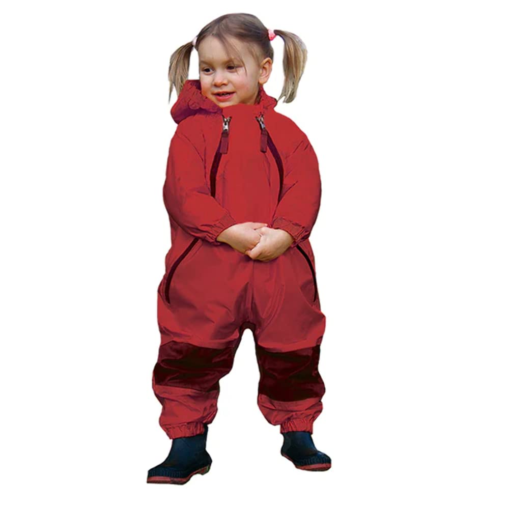 Tuffo Muddy Buddy Coveralls, Red, 12 Months
