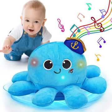 Crawling & Walking Baby Toys 6 to 12 12-18 Month Musical Plush Octopus Light up Voice Control Dancing Infant Toys 0 12 7 8 9 10 