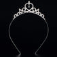 Girls Princess Crystal Tiara Crown For Birthday Party(Style1)