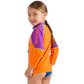 Cressi Pequeno Rash Guard Girl, Starfish, Xl (6T-7T)