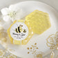 Kate Aspen Sweet Honey & Fresh Flower Scented Honeycomb Soap, Mommy to Bee Baby Shower Favors, Pack of 4 Count,21084NA