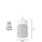 Lifefactory 8-Ounce Stainless-Steel Vacuum-Insulated Wide-Neck Baby Bottle With Straw Cap, Stone Gray (Ls2241Wcg4)