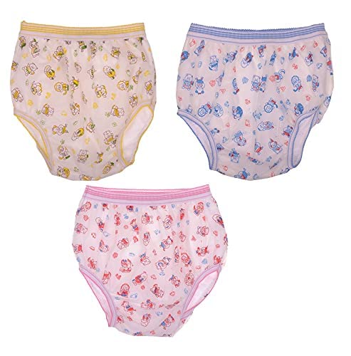 Mothers Choicebaby Panty For Boys And Girls Reusable Waterproof Absorbable Panty (Multicolor) (Pack Of 3)