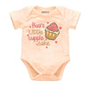 Knitroot Bua Family Special Onesies, Unisex Baby Kids Cotton Lycra Envelope Neck Half Sleeve Peach Romper, Bodysuit, Sleepsuit, 