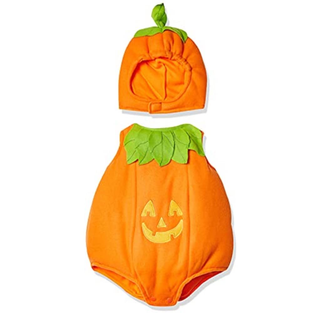 Dress Up America Baby Pumpkin Costume - Adorable Halloween Jack-O-Lantern Costume For Toddlers