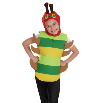 Fun Shack Kids Caterpillar Costume Kids, Caterpillar Halloween Costume, Insect Costume Kids, Book Character Costumes For Kids, S