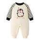 Hopscotch Penguin Embroidery Bodysuit (1218 Months)