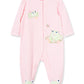 Little Me Baby Girls Infant And Toddler Bodysuit Footies, Pink, 3 Months Us