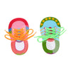 Toyvian Children Shoelace Threading Teaching Toys Toddler Lacing Shoes Early Education Teaching Aids 2pcs