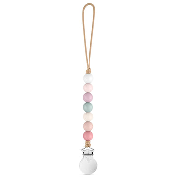 Ryan & Rose Pacifier Clip Georgia - Silicone Pacifier Clip Baby Boy Baby Girl Binky Paci Clip Baby Pacifier Holder Binkie Clip B
