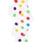 Judanzy Baby Toddler And Child Polka Dot Leg Warmers (Rainbow Polka Dot, Newborn)