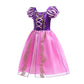 Dressy Daisy Little Girls Long Hair Princess Fancy Dress Up Costume Halloween Birthday Party Outfit With Accessories Set Size 6