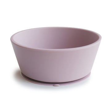 Mushie Silicone Suction Bowl  Bpa-Free Non-Slip Design (Soft Lilac)