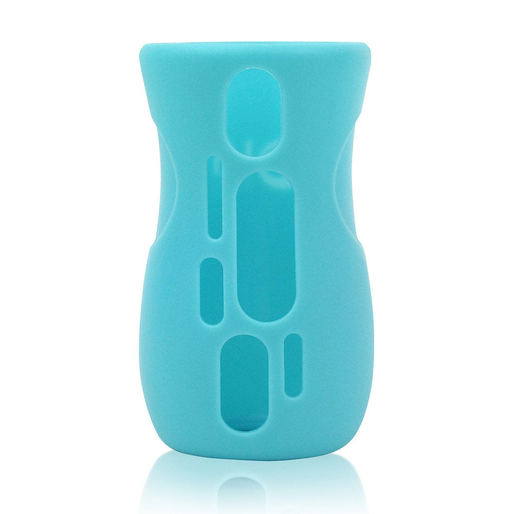 Olababy Silicone Sleeve For Avent Natural Glass Baby Bottles (8 Oz, Blue)