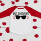 Toddler Boys Valentine'S Day Shirt Mr Valentines Sunglasses Graphic Cotton Outfit Casual 3/4 Raglan Sleeve Tee Tops (1-2T, Red)