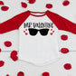 Toddler Boys Valentine'S Day Shirt Mr Valentines Sunglasses Graphic Cotton Outfit Casual 3/4 Raglan Sleeve Tee Tops (2-3T, Red)