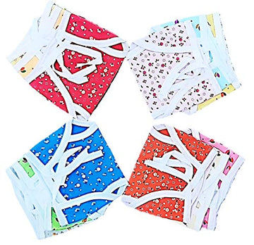 Sunuo Washable Reusable Multicolour Hosiery Cotton Diapers,Nappy,Langot For New Born Baby Kids(06 Months,) (Pack Of 12)
