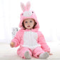 Baby Bunny Costumes Unisex Toddler Outfit Halloween Dress Up Romper 6-12 Months