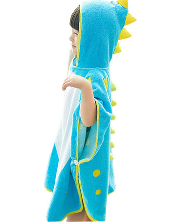 Maleroads Soft Cotton Baby Bath Towel Beach Towel Bathrobe For Kids