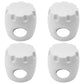Yugtcen Door Knob Child Proof Locks, 4 Pack Child Proof Door Knob Covers, Door Handle Child Proof For Toddler Baby Kids Toddler