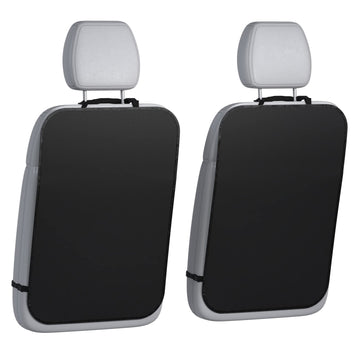 lebogner Back Seat Cover for Kids, 2 Pack X-Large Waterproof Kick Mats Backseat Protector, Durable Car Seat Back Protectors for 