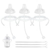 Sippy Cup Soft Conversion Kit for Philips Avent Natural Baby Bottle, Toddler Transition Kit with Silicone Sippy Spout Nipple, We