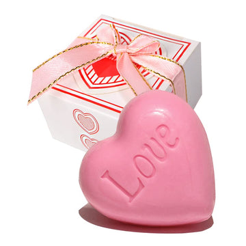 AIXIANG 24 Pink Love Heart Soap Favors for Guests, Party Souvenirs Tokens Keepsakes Giveaways, Wedding Party Favors for Guests, 