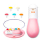 Qunlions Life Baby Nail Trimmer Electric,Baby Clippers, 6 In 1 File,Nail File Grooming Kit Manicure Set For Toddler Or Adults (P