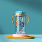 Evorie Tritan Toddler Sippy Cup With Silicone Straw, Spill-Proof Straw Water Bottle For Kids 1-2 Years Old, 10 Oz, Removable Han