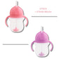 Munchkin Weighted Straw Sippy Cups For Toddlers 7Oz, Leak Proof, Easy To Hold-Great Toddler Cups With Straws, Supports Straw-Use