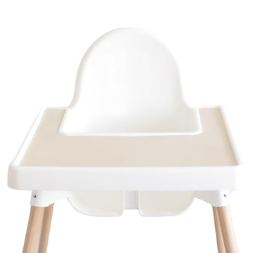 Yeah Baby Goods Placemats Compatible W/Antilop High Chair (Toasted Marshmallow) - Slip-Resistant & Food-Grade Silicone High Chai
