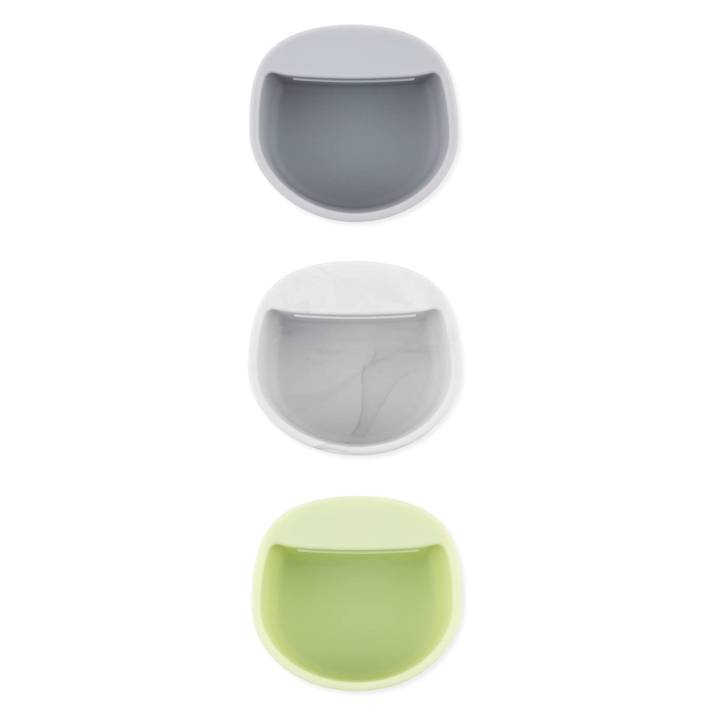 Bumkins Baby Silicone Little Dippers, Attaches To Bowls, Dishes And Plates, Sauce Cup, Holds Condiments, Dip, Puree, Toppings, B