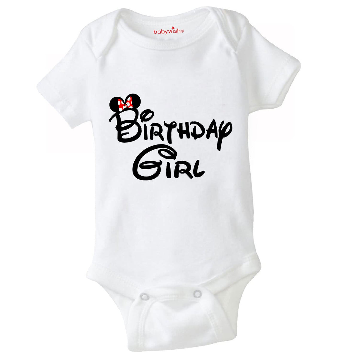 Baby Wish Birthday Gifted To Baby Bodysuits Newborn Birthday Romper Half Sleeve Envelope Neck Cute Outfit Pretty Birthday Girl