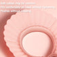 Baby Shower Cap Shield, Pink Bathing Cap Bath Hat Bathing Safe Silicone Protection, Soft Adjustable Visor Hat For Protector Head