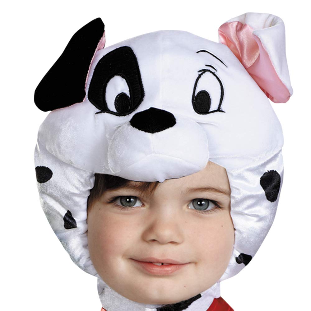 Dalmatian Costume For Toddlers, Officially Licensed 101 Dalmatians Costume Jumpsuit And Headpiece, Classic Toddler Size Large (4