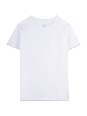 Fruit Of The Loom Boys Eversoft Cotton Undershirts, T Shirts & Tank Tops Underwear, T Shirt - Toddler - 10 Pack - White, 2-3T Us