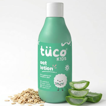 Tuco Kids Body Lotion For Soft, Hydrated Skin | Perfect For Tanned, Dry, Dull Skin | Made With Almond Oil And Aloe Vera | For Ki