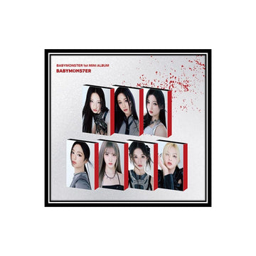Babymonster Babymons7Er 1St Mini Album Yg Tag Album 7 Ver Set (Ship By Dhl Express)