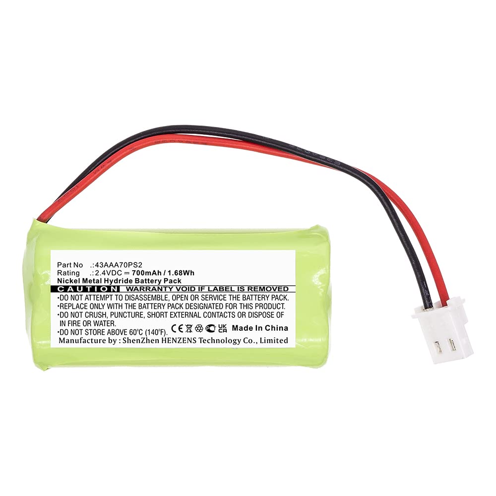 Synergy Digital Baby Monitor Battery, Compatible With Vtech Digital Audio Monitor Dm221 Baby Monitor, (Ni-Mh, 2.4V, 700Mah) Ultr