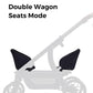 Momcozy Baby Stroller Wagon Seat Only | Extra Wagon Seat Attachment For Changego Stroller | Safety Harness | Easy Install