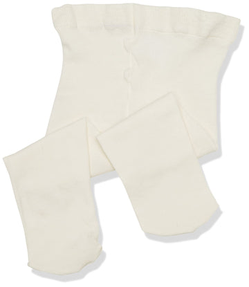 Jefferies Socks Baby Girls Pima Tight, Ivory, 18-24 Months Us