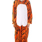 Yolsun Kids Tiger Animal Halloween Costume, Deluxe Kids Onesie Dress Up For Boys&Girls